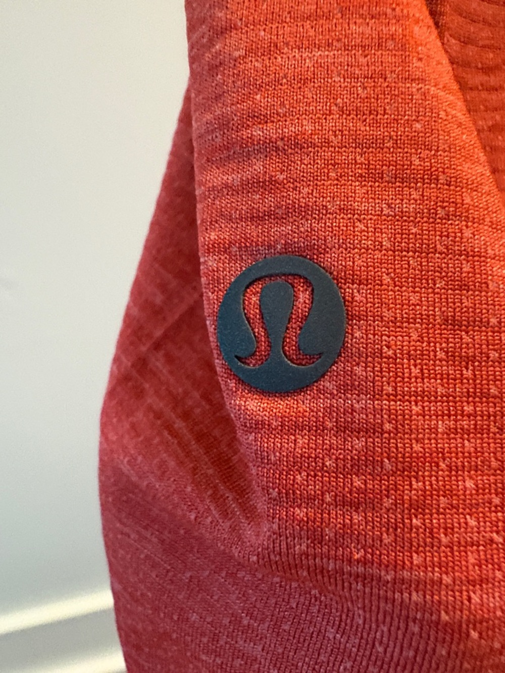 Lululemon Metal Vent Tech Short Sleeve ~ 2XL ~ Rustic Coral / Dare Devil - Picture 5 of 11
